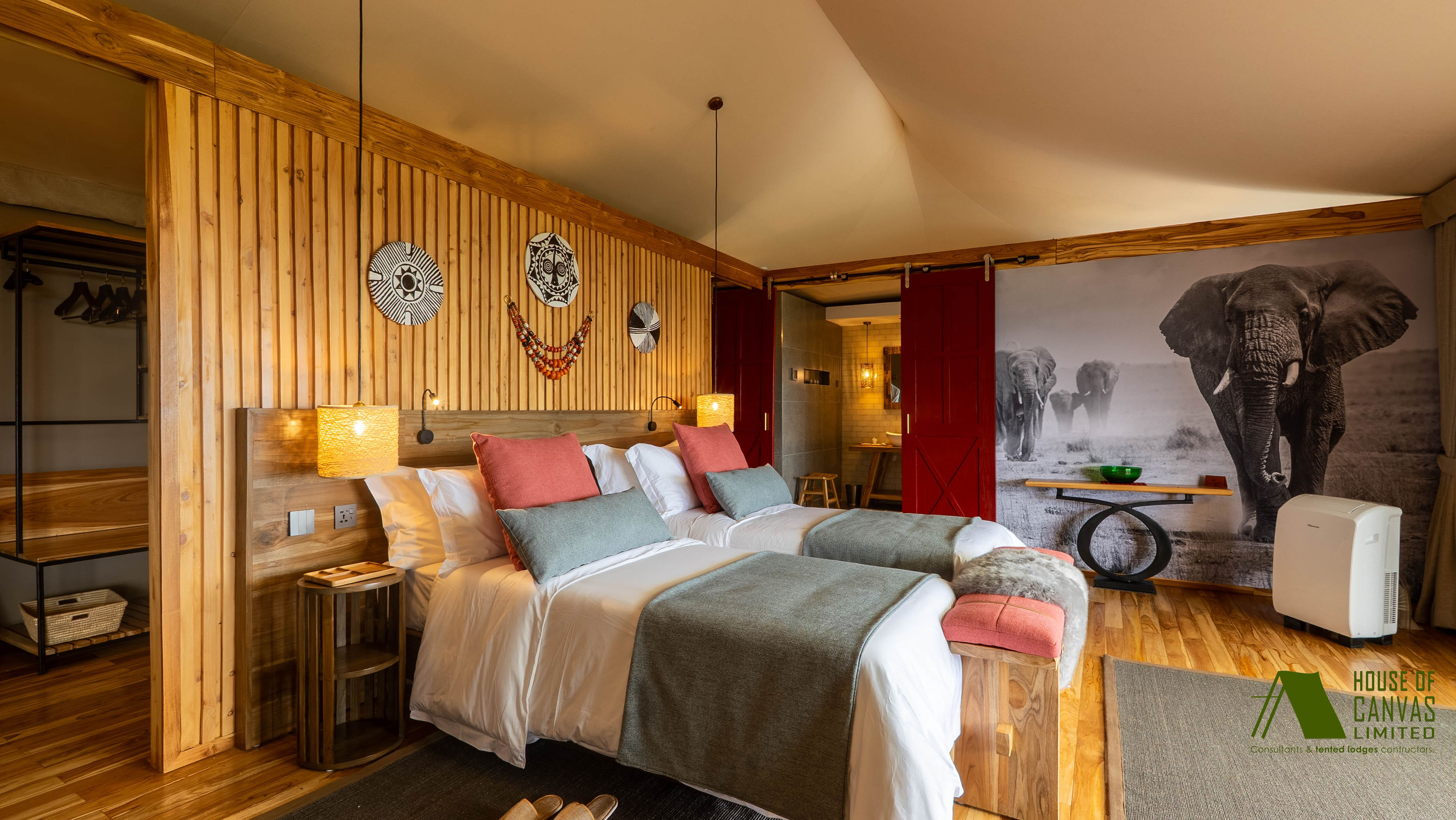 Breathtaking interior with panoramic views