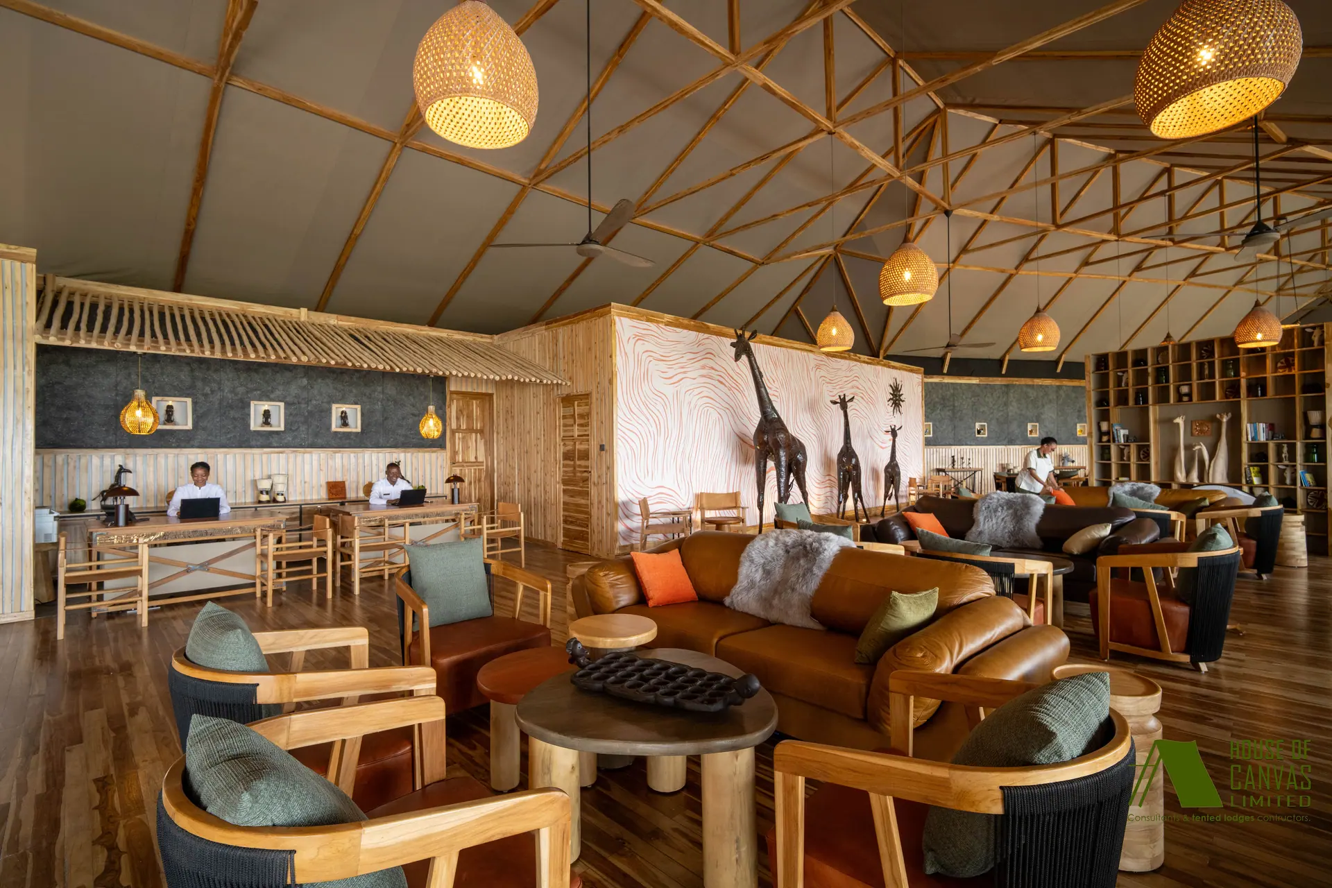 Safari experience with stunning natural backdrop
